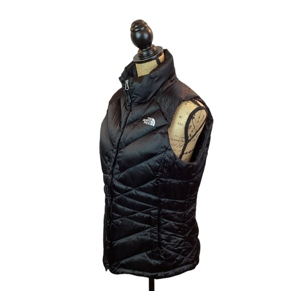 The North Face Womens 550 Down Puffer Vest Medium Black Nylon - Picture 5 of 12